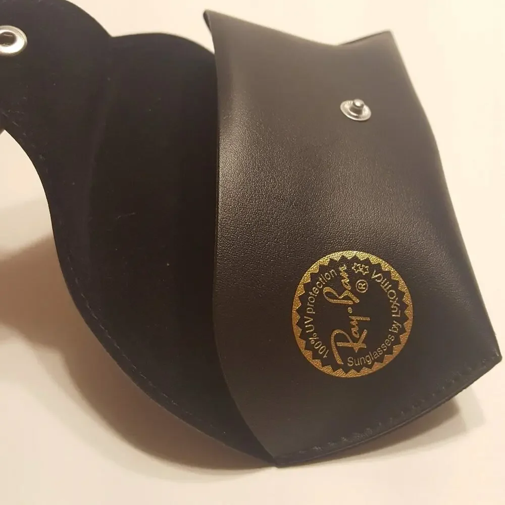 Ray ban sunglasses eyeglasses case black. Semisoft